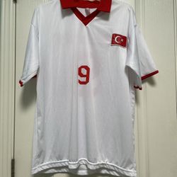 Vintage Turkey Soccer Jersey Football  Size L