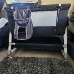 Baby Co Sleeper Bassinet With Changing Table 