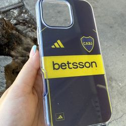 boca juniors iphone 16 pro max case 