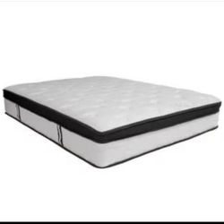 King size Mattress Pillow Top FIRM 13”Thick Brand New( Box split Included) We Finance We deliver All Cities 