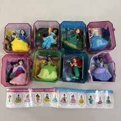 Disney Princess Gem Collection Series 1 Set Of 8 Disney Princess 