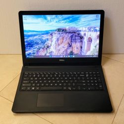 Dell Inspiron 15 Laptop ,SSD ( Solid State Hard Drive),WiFi,Bluetooth,HDMI, Windows 11 , Fast -> Good  Condition