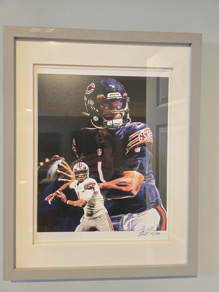Justin Fields -Limited PRINT