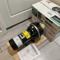 1-1/2 HP Plastic Lawn Sprinkler Pump