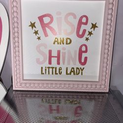Girls Room Wall Art Decor 
