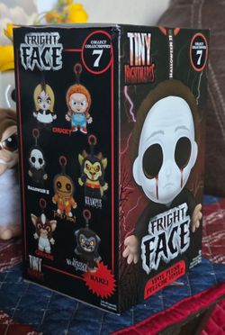 Tiny Nightmares Just Play Fright Face Vinyl Plush Blind Collectible
