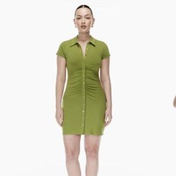 Aritzia Women's Wilfred Green Dress