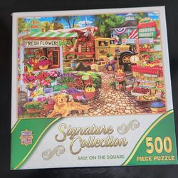 Signature Collection SALE ON THE SQAURE 500 PIECE PUZZLE!!! 