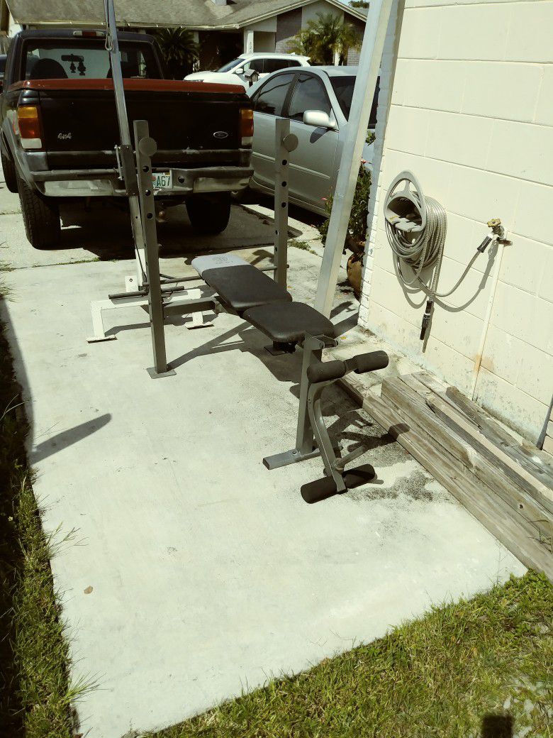 Gym Equipment With Weights
