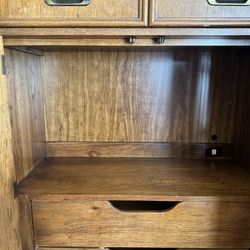 Solid Wood Armoire cabinet