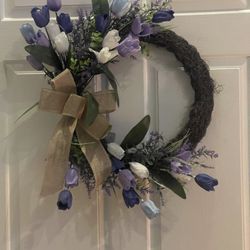 Tulip Grapevine Wreath