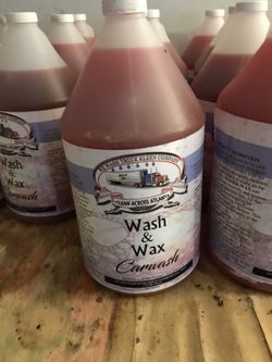 Special on Wash n Wax Carwash Soap this weeks special.