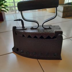 Antique Coal Heated Iron