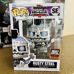Halloween Funko🎸Rusty Steel🎸Pop! Exclusive