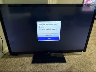 55 in LG tv with remote