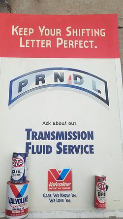 Vintage motor oil