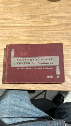 Conversational French for beginners
