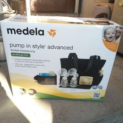 !! Double Breast Pump Advanced New By Medela