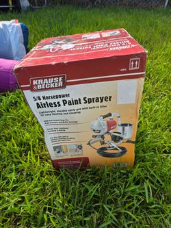 Airless paint sprayer