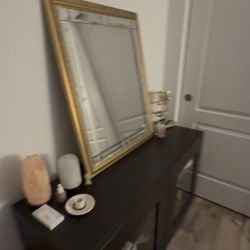 Cabinet And Mirror 