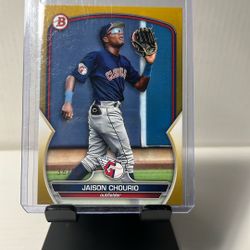 Baseball Card - Jaison Chourio Gold /50