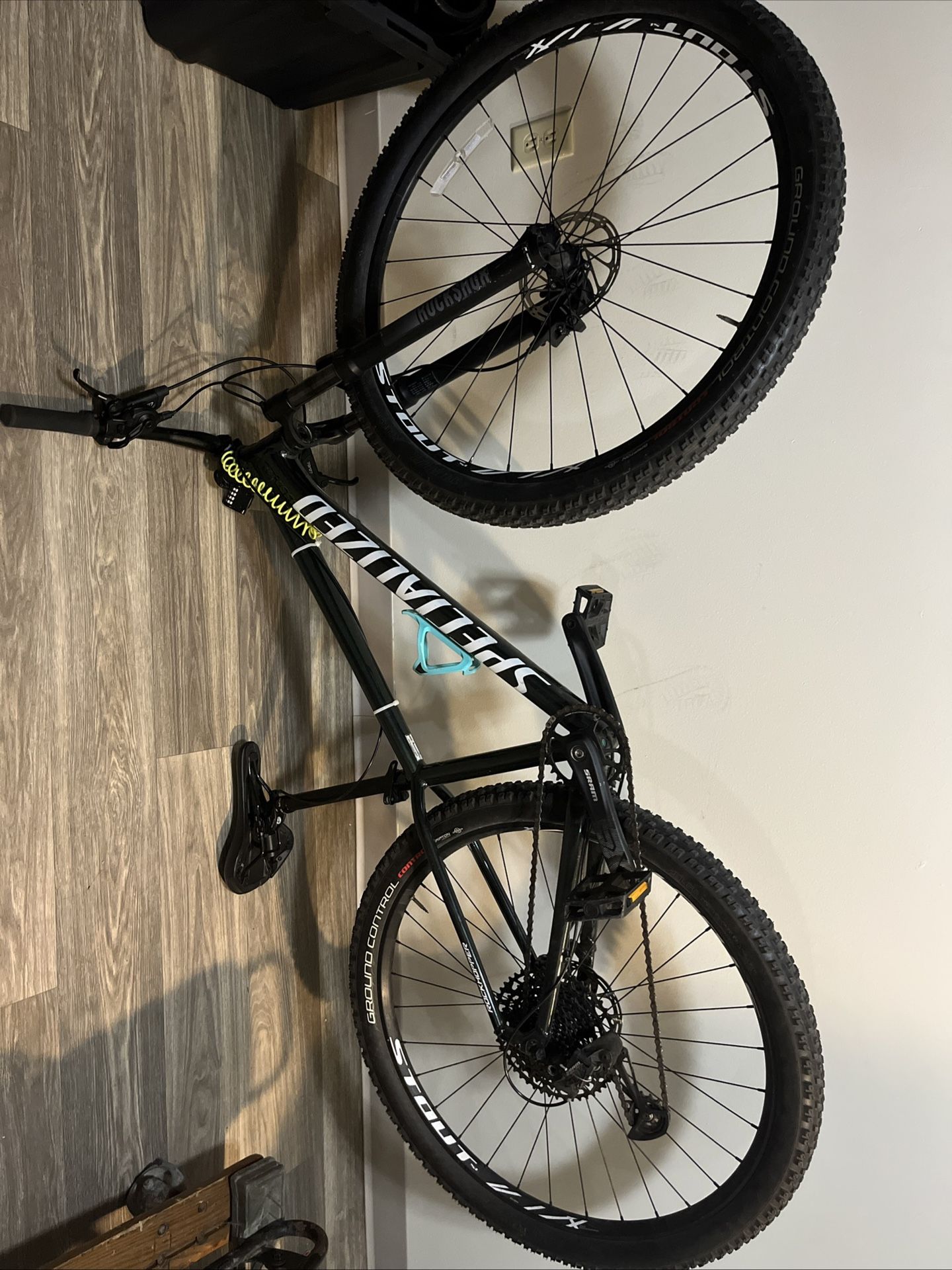 Specialized Rockhopper Sport 29" Trail Bike Satin Forest Green/Oasis (Small)