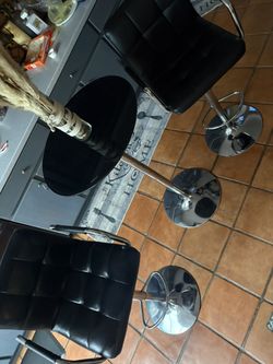 bar stool table set