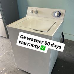Ge Washer 90 days warranty ✅ 