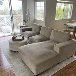 2-Piece Sectional Sofa With Right Arm Chaise