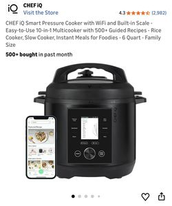 Chef IQ Smart Pressure Cooker