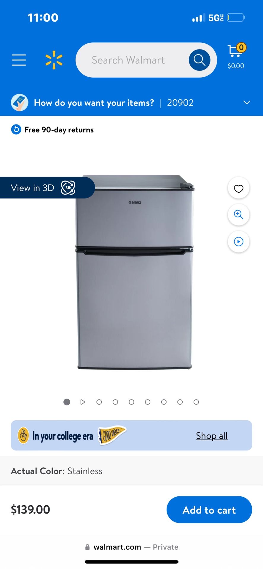 Mini Fridge