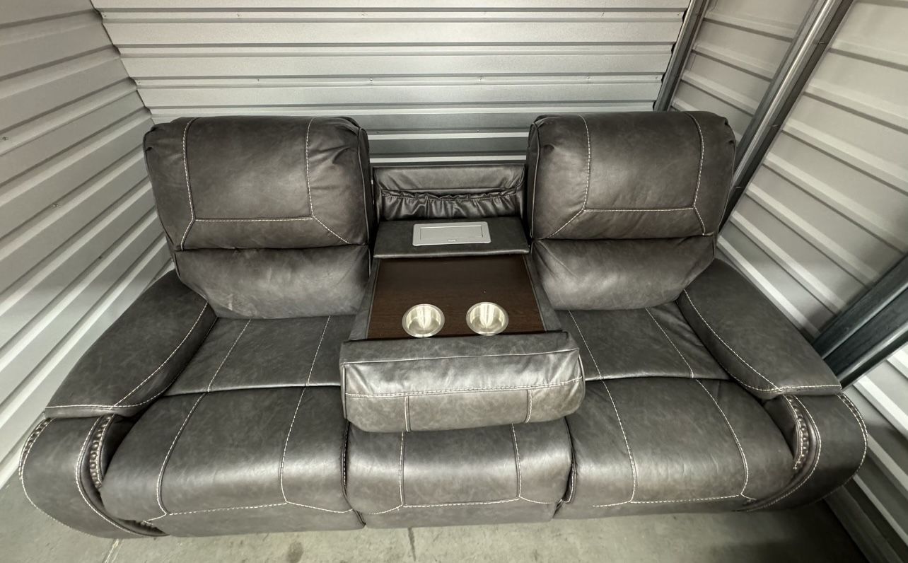 Sofa With Recliners/ Great Condition!!!