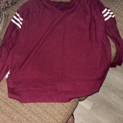 Burgundy Sweater