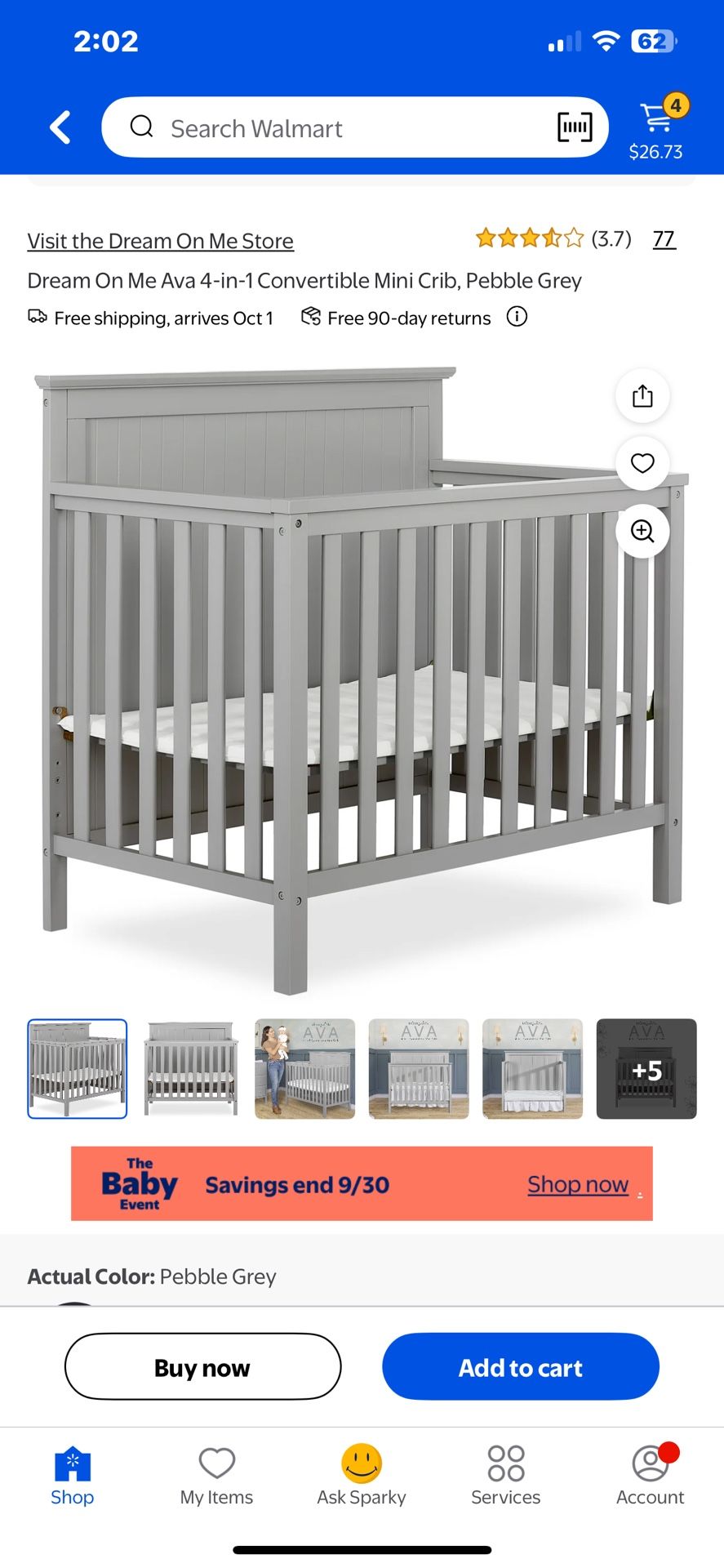 Mini Crib