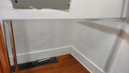 Beveled glass mirror