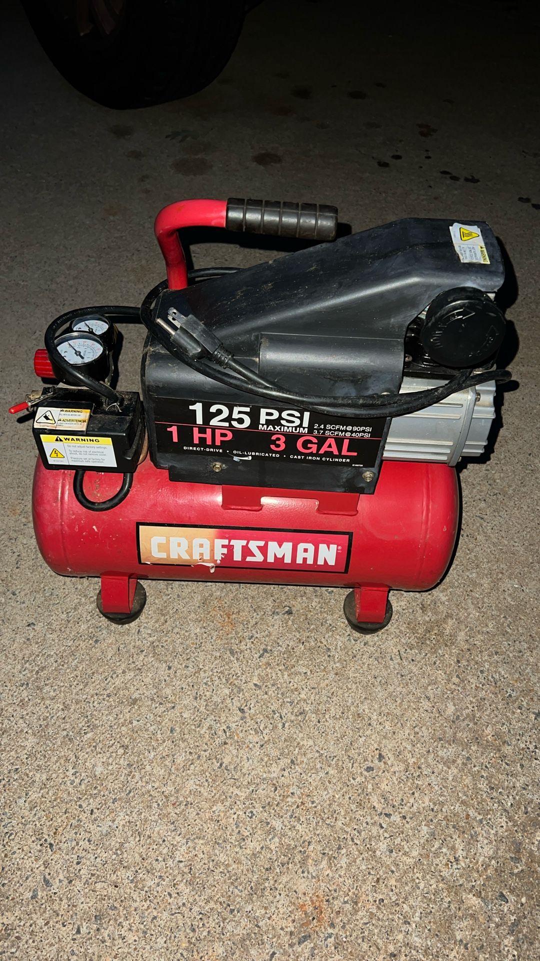 Air Compressor 125 Psi