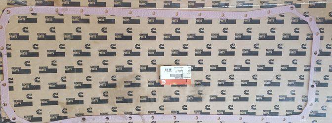 OEM GENUINE NEW CUMMINS 6B OIL PAN GASKET (contact info removed)