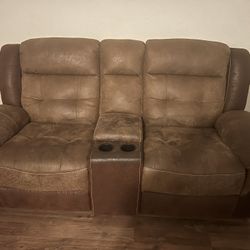 Reclining Love Sofa