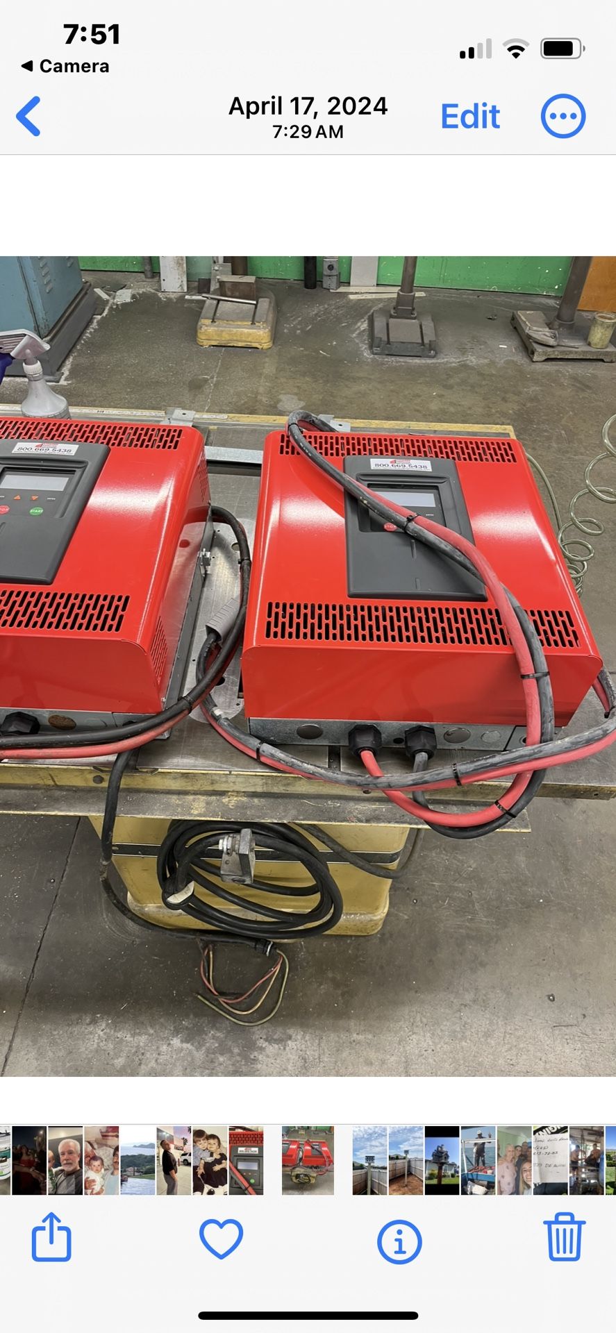 Forklift Battery Chargers (not Solar)