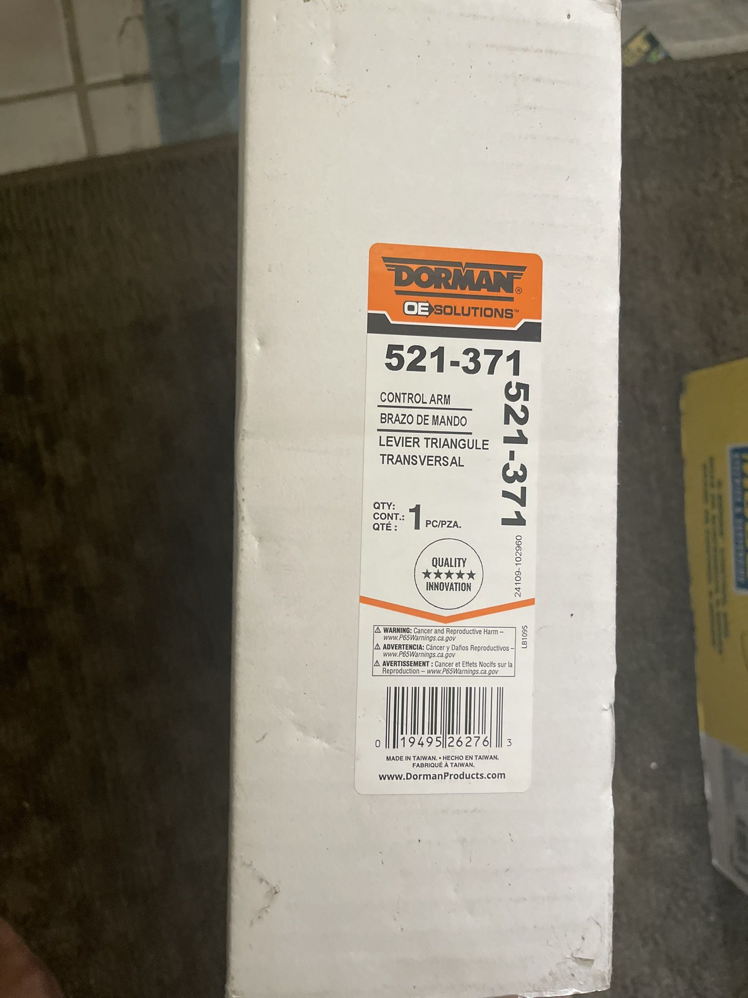 Left Side Control Arm New