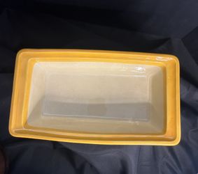 Vintage Large USA Pottery 3344 Loaf Pan