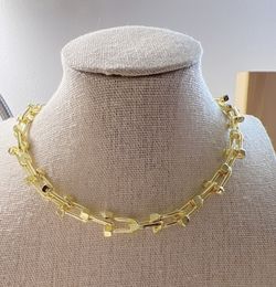 18K Gold Plated Chain Necklace 