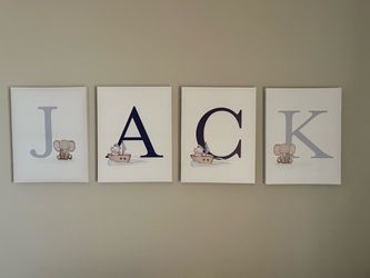 “JACK” on canvas