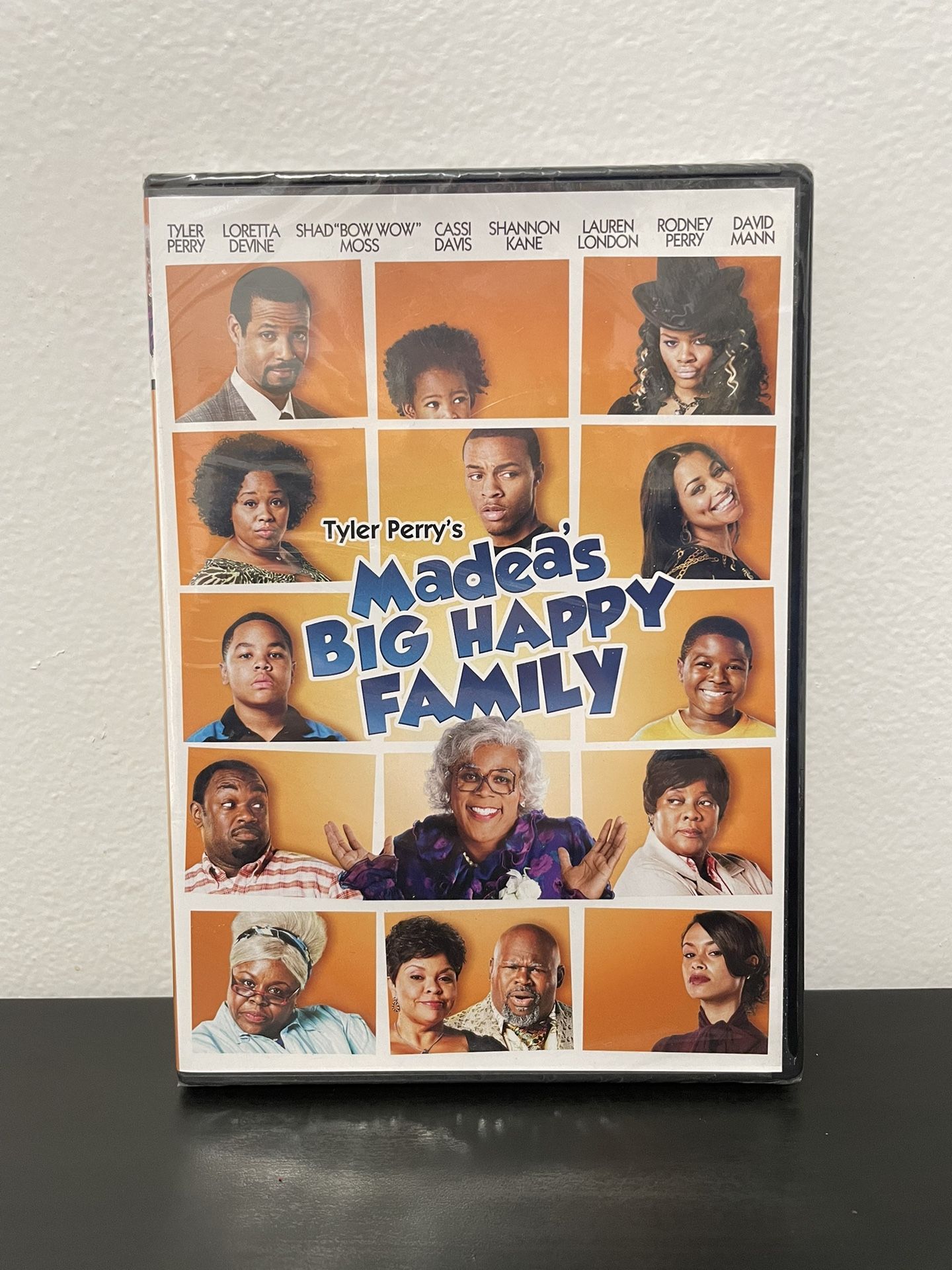 Tyler Perry’s Madea’s Big Happy Family DVD Movie NEW SEALED Bow Wow 2011