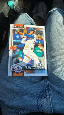 Oversized Francisco Lindor Topps 75