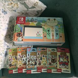 SEALED Animal Crossing Switch and Amiibo Packs