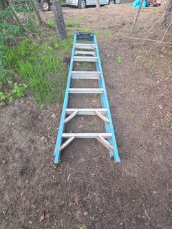 Werner 8ft. Fiberglass Ladder A-frame