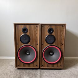Cerwin Vega DX-9 3 Way Home Floor Standing Vintage Speakers