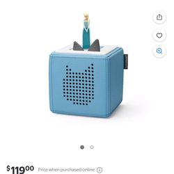 Disney Frozen Toniebox Audio Player Starter Set