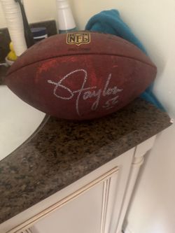 lawrence taylor signed football